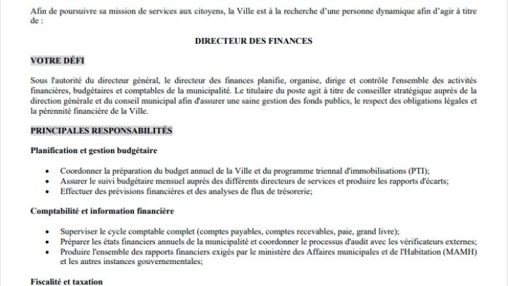 Nous agrandissons notre équipe! Et si c'était vous?